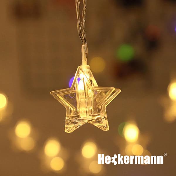 Heckermann IC-96L 6m LED-julbelysning med stjärnor