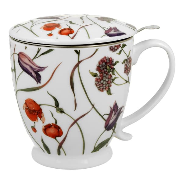 Mugg med fot och BLOMMA-tekopp