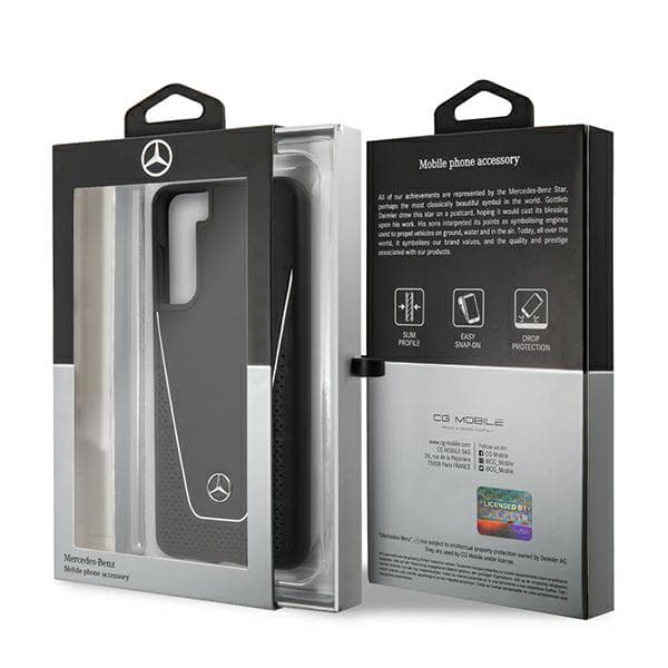 Mercedes Dynamic Line cover til Galaxy S21, sort