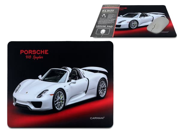 Datormusmatta - Klassisk & Exklusiv, Porsche 918 Spyder (CARMANI)