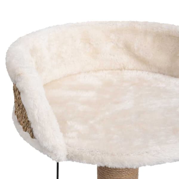 vidaXL kradsetræ til katte, 49 cm, søgræs
