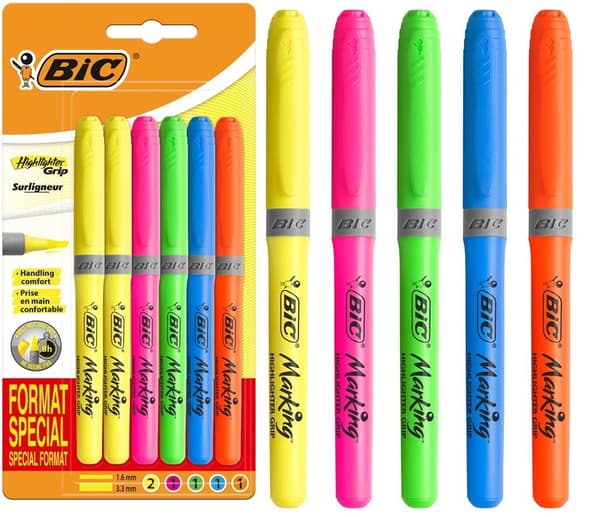 Grip Special Format overstregningstusch 6 stk.