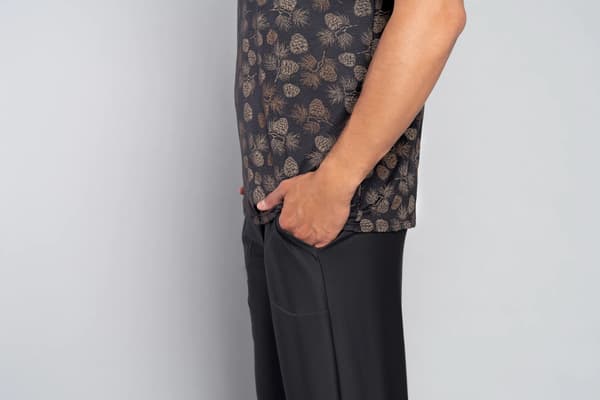 Pinus herrpyjamas kortärmad, långbyxor S