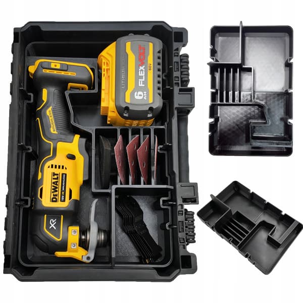 DeWalt ToughSystem 2.0 ORGANIZER FÖR 18V OSCILLERANDE MULTIVERKTYG DCS356 3DMX