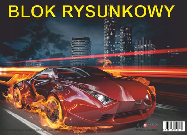 Piirustuslehtiö A4 18 arkkia valkoinen