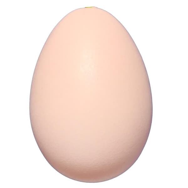 Påskägg, utblåsta, pastellfärgade, 5 cm, 10 stycken