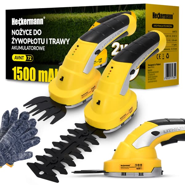 Heckermann AVNT72 akkuruohosakset