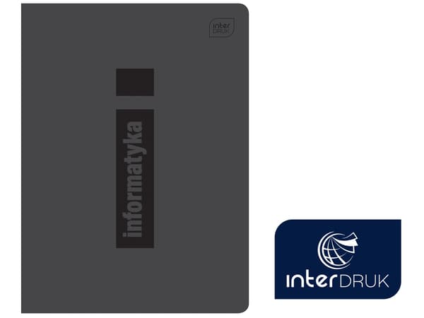 Interdruk A5 notesbog, 60 sider gitter, IT + snydeark
