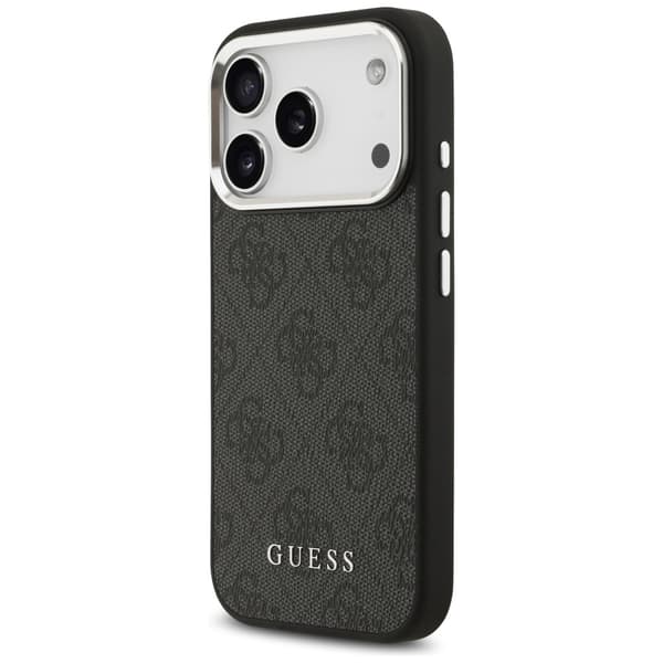 Guess 4G Classic Logo MagSafe-etui til iPhone 17 Pro, sort