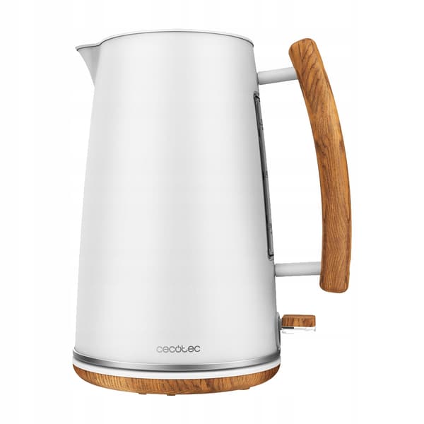 Cecotec Thermosense 400 elkedel hvid træ