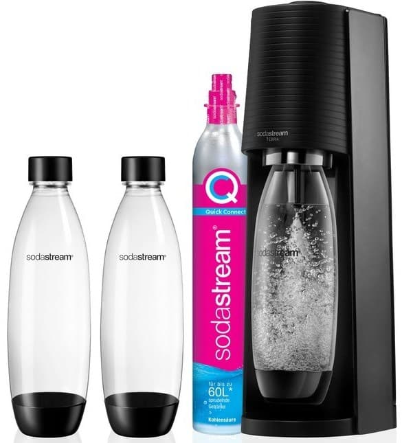SodaStream Terra Megapack musta kyllästyslaite