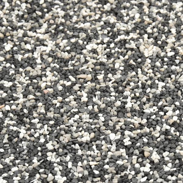 vidaXL Lammensuoja kivillä, harmaa, 500x100 cm