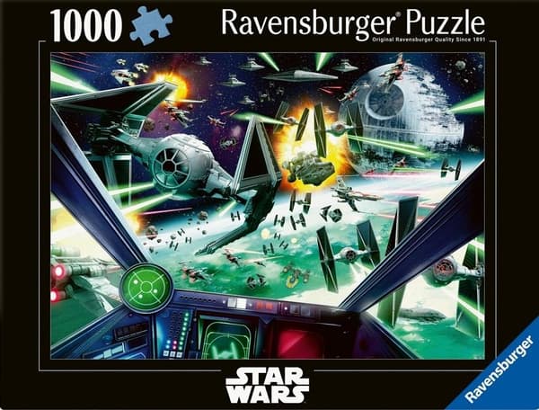 Puslespil 1000 Star Wars X-Wing Cockpit