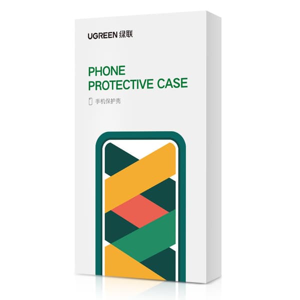 Fleksibelt gummi-silikone-cover til iPhone 13 mini, sort