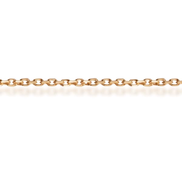 guld ankarkedja, 585, längd 42 cm