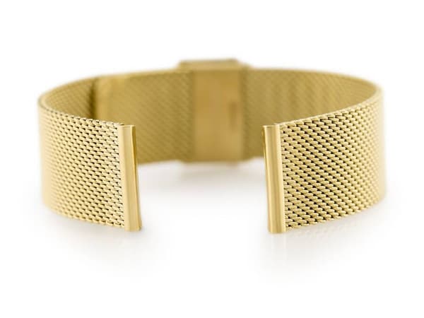 Armbånd 302G - net HQ - guld - 20mm