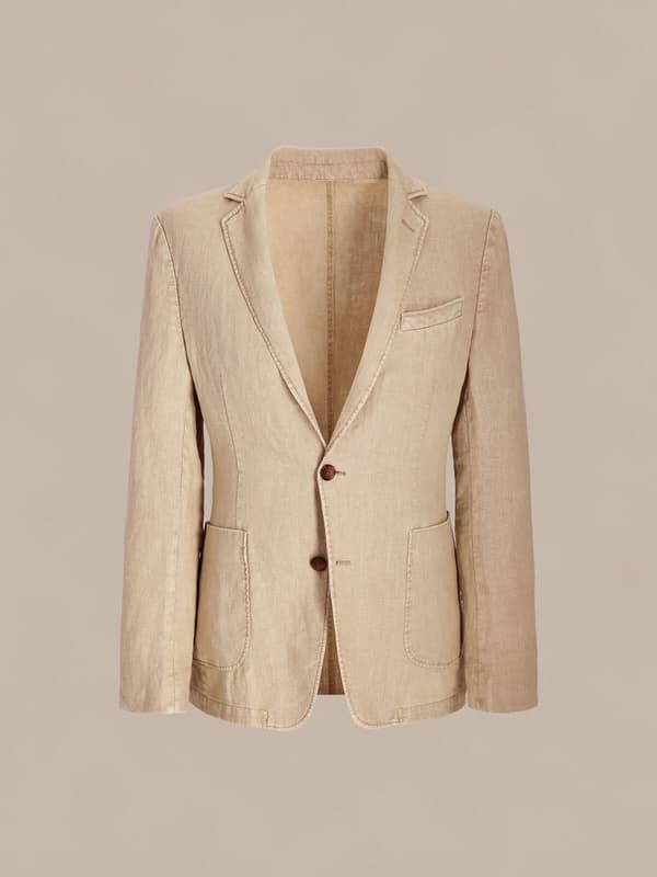 BEIGE JAKKE 54