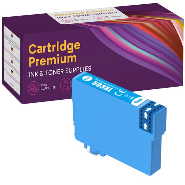 Epson GP-E503XL C cyan - kompatibel blæk