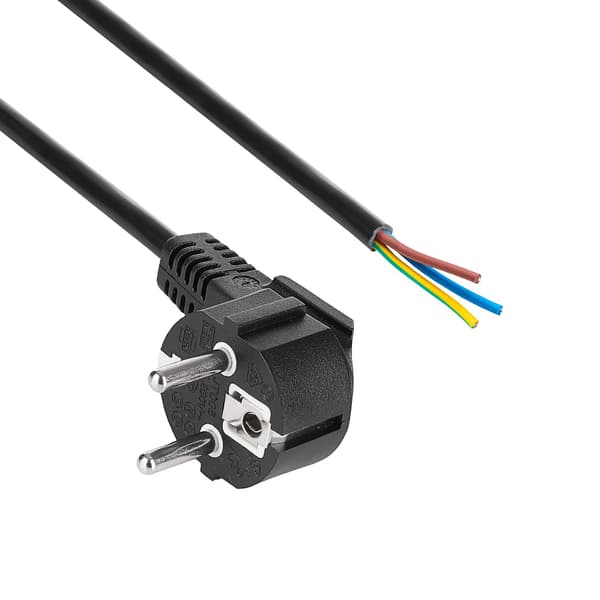 Strømkabel CEE 7/7 AK-OT-01S CU 3x1,5mm² 1,5m