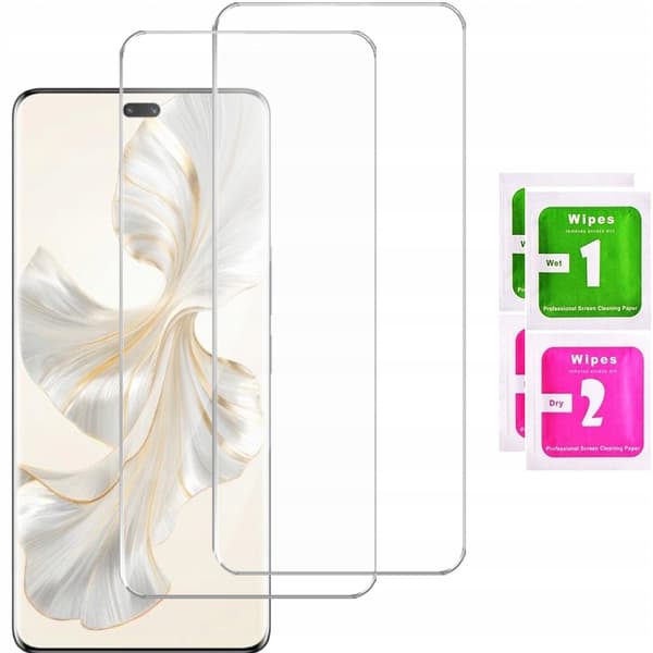 2x Hærdet glas til Honor 100 Pro, glas 2.5D 9H