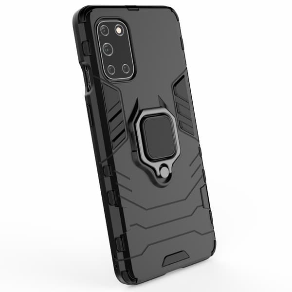 OnePlus 8T -kotelo, jalustarengas, musta
