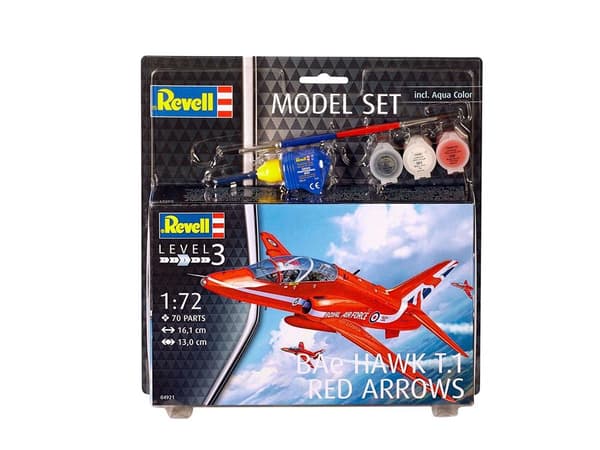 Modelsæt BAe Hawk T.1 Red Arrows