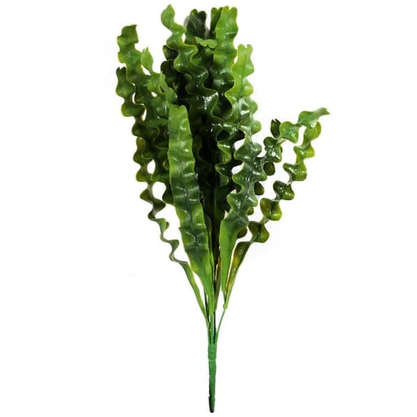 Konstgjord algabukett 38 cm - Grön