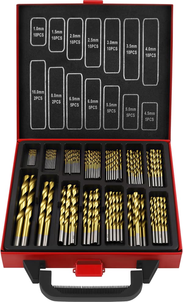 Metallborrsats 1-10mm 99 delar KD5967