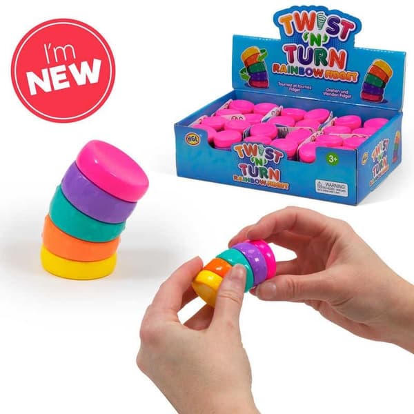 Regnbågsvridande fidget