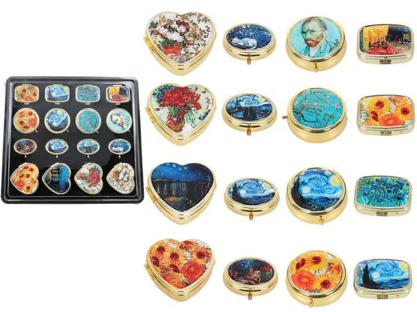 Display, set 16 mixboxar - V. van Gogh (CARMANI)