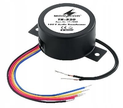 Monacor TR-520 - 100V toroidal lydtransformer