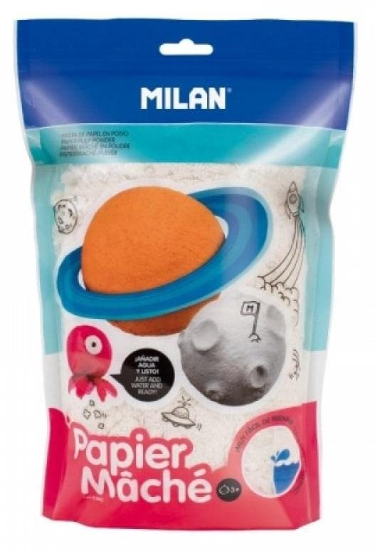 Papmaché hvid 200g MILAN