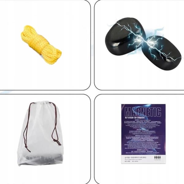 Sæt med 20 neodymmagneter med uregelmæssig form
