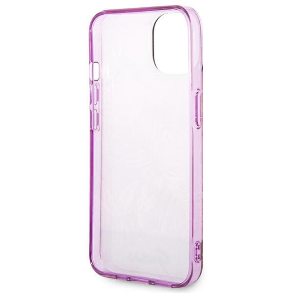 Guess Jungle Collection iPhone 14 Plus-skal, rosa