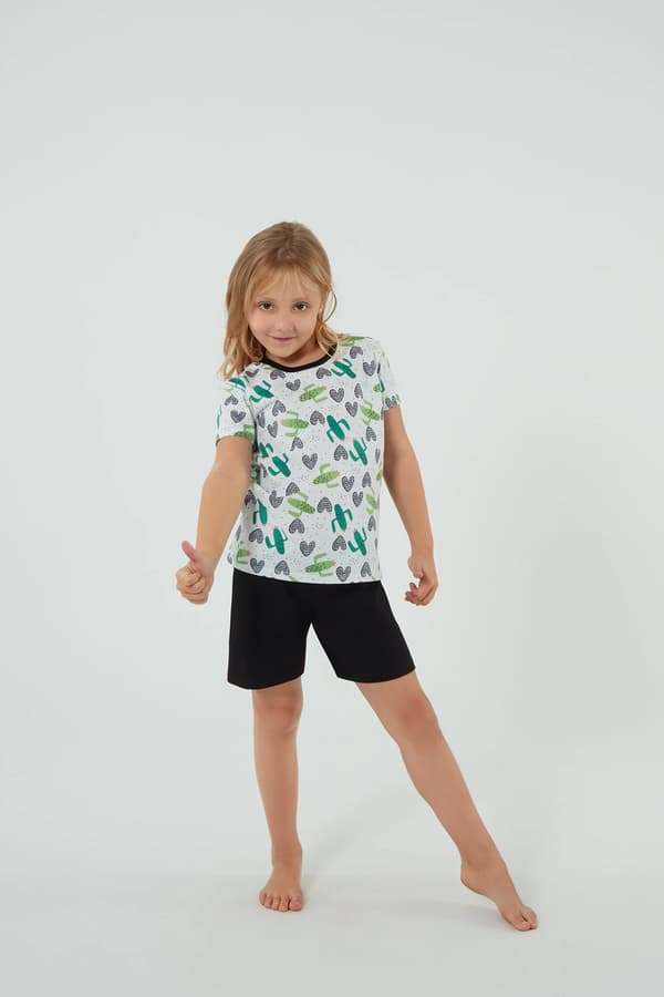 Picos barnpyjamas kortärmad, korta byxor 8 år