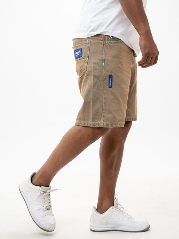 MyStars Blå Basic Herr Bruna Jeansshorts 29