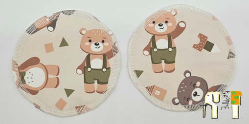 Coolmax PUL absorberende bind, NappiMe Green Bear absorberende bind