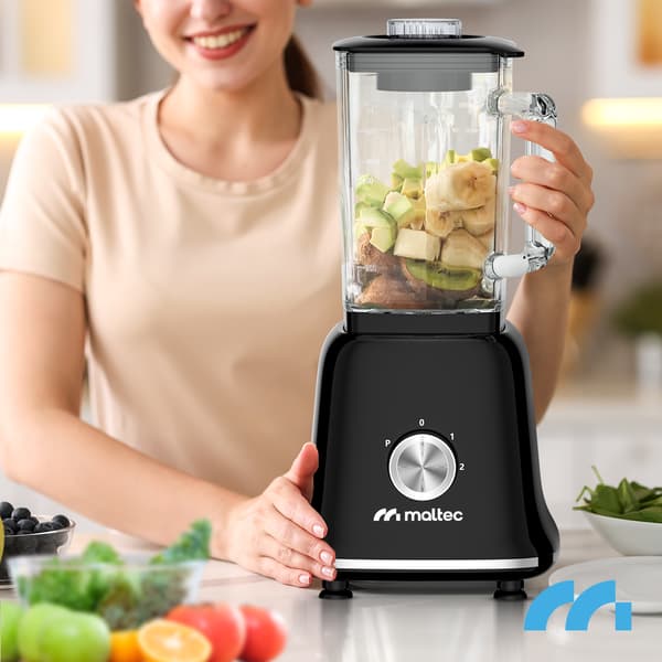 MalTec BL1800W blender med kande + tilbehør
