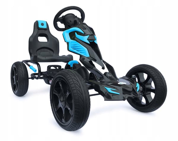 PEDAL GO-KART 1504 scout LJUSBLÅ