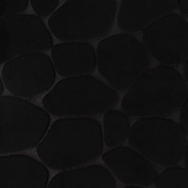 Badeværelsestæppe 50x80 Stones Black
