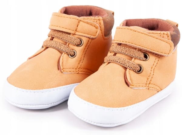 FORÅRSBABYSKO ANKELSKO brun 6/12 Y858T
