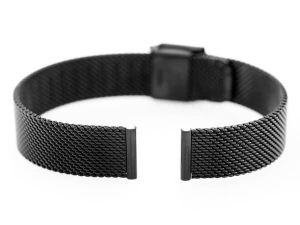 Pacific M6 Armbånd - mesh HQ - sort 12mm