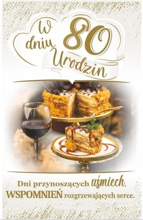 80-årsdagshälsningskort