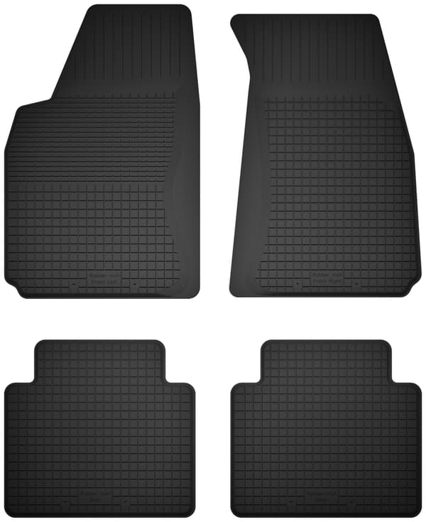 Gummimattor + proppar för: Tesla SI sedan (2012-2016)