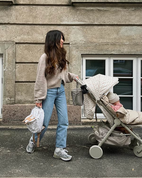 Elodie Details - MONDO klapvogn, efterårsrosa