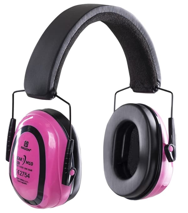 Ardon® 4Ear M10 Rosa brusreducerande hörlurar för barn