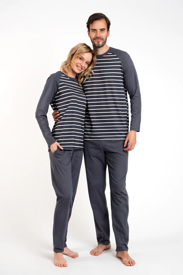Oda dampyjamas långärmad, långbyxor M