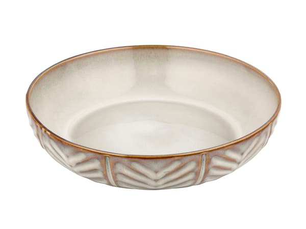 DJUP TALLRIK LEHTI BEIGE 20CM