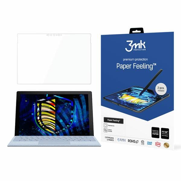 3MK PaperFeeling skyddsfilm för Microsoft Surface Pro 7 12.3", (2 st.)