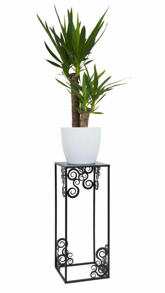 Moderne stående blomsterstander 60 cm sort